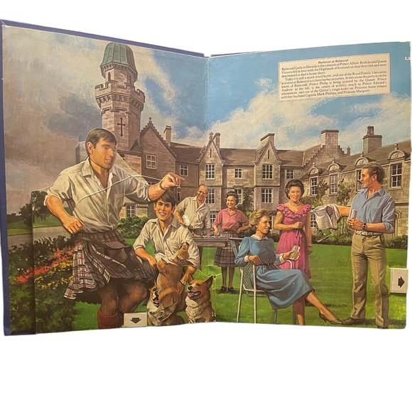 The Royal Family (Princess Diana) Pop-Up Book by Patrick Montague Smith 1984 - Picture 8 of 8